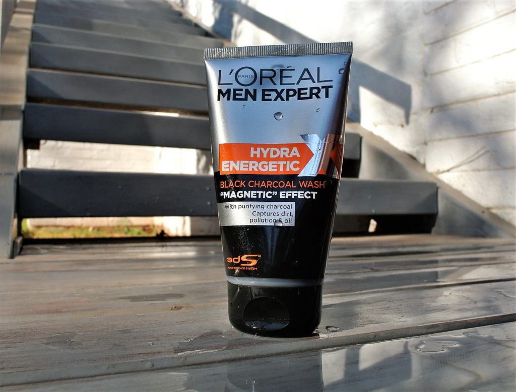 L’Oreal Men Expert Hydra Energetic Black Charcoal Wash.