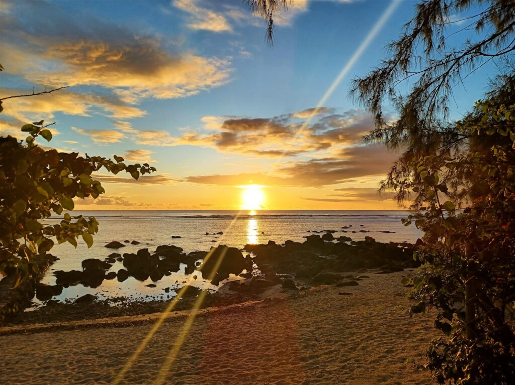 Mauritius Sunset Beach Vista